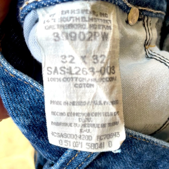 Wrangler Rugged Wear, Blue Jeans, Size 32 x32 - Picture 3 of 3